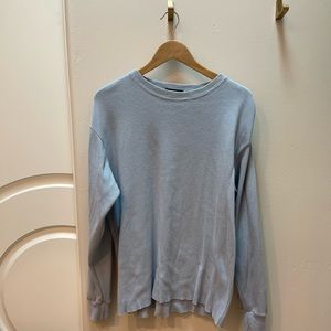 Light blue Brandy Melville oversized sweatshirt